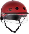 S1 Lifer Visor Gen 2 Helmet - Blood Red Gloss - X747X