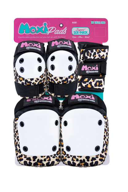 187 Killer Pads MOXI Six Pack Pad Set Wrist Guards / Elbow Pads / Knee Pads
