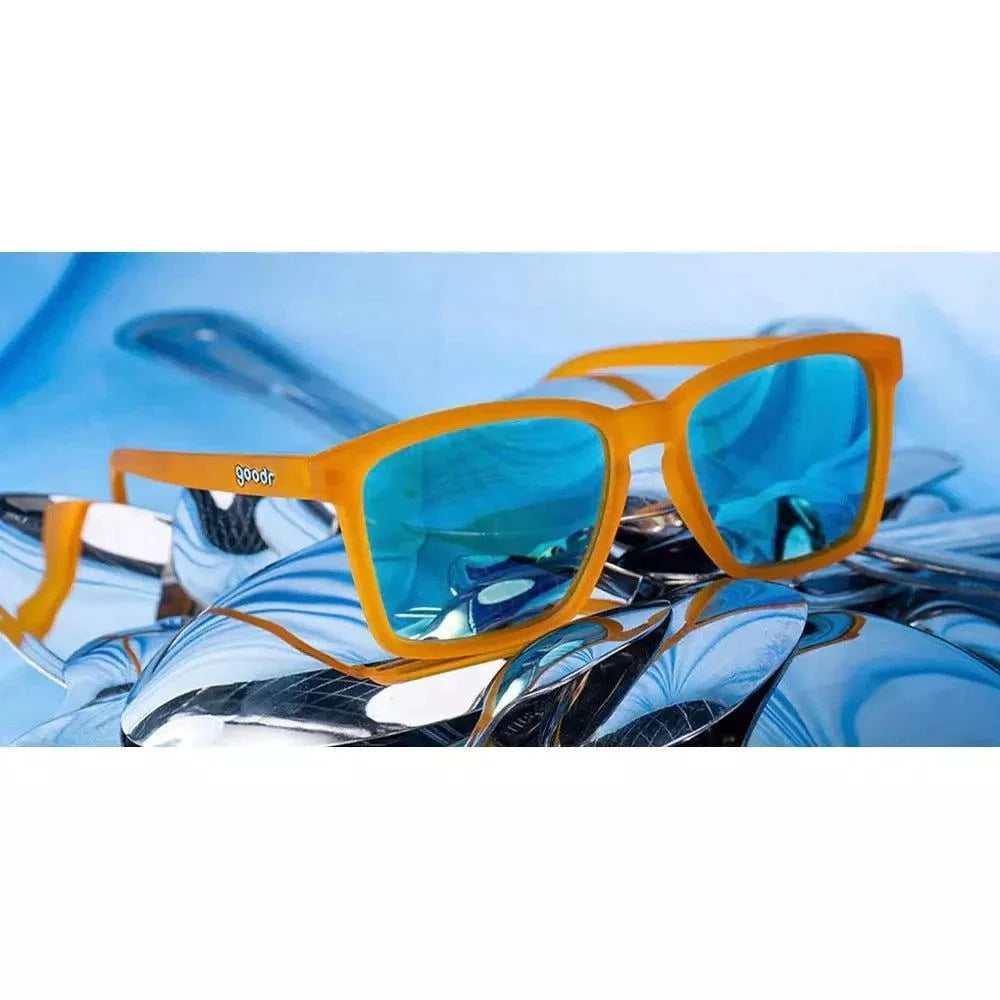 "Never The Big Spoon” LFG Polarized Skinny Sunglasses - X747X