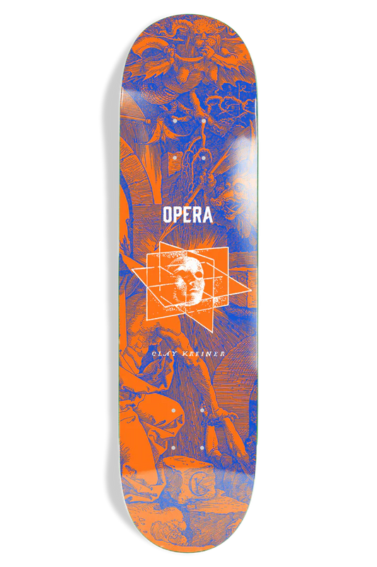 Opera Clay Kreiner Dimensions 8.25" Skateboard Deck