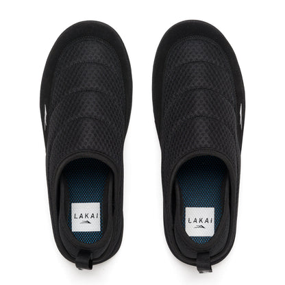 Lakai Shoes Owen Slipper - Black Mesh