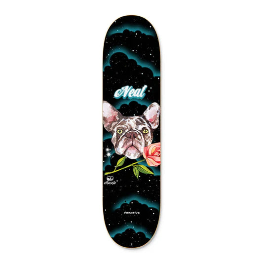 Primitive Neal Hussle Skateboard Deck - 8.25″ Black