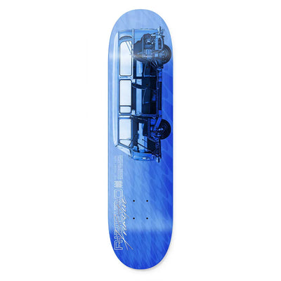 Primitive Carlos Journey Skateboard Deck - 8.125″ Blue - X747X