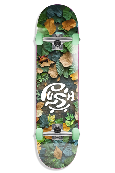 PUSH "Forest Green" 7.75" COMPLETE SKATEBOARD - X747X