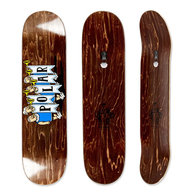 Polar Team Trumpets Skateboard Deck - 8.5" Short - X747X