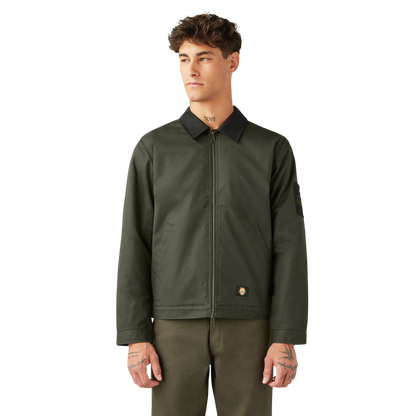 Dickies X Spitfire Twill Jacket - Olive Green
