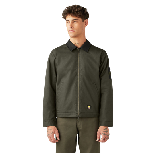 Dickies X Spitfire Twill Jacket - Olive Green