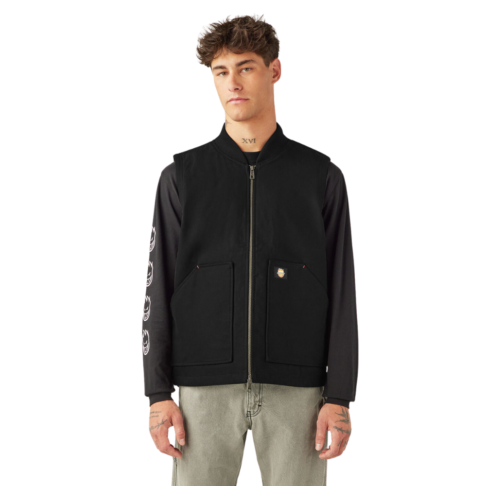 Dickies X Spitfire Duck Vest - Black