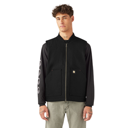 Dickies X Spitfire Duck Vest - Black