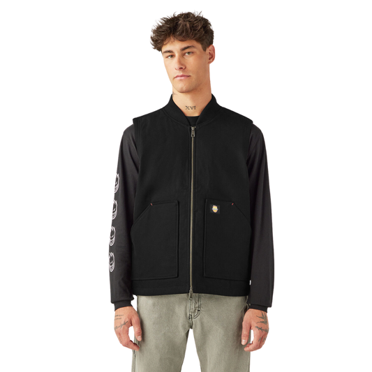Dickies X Spitfire Duck Vest - Black