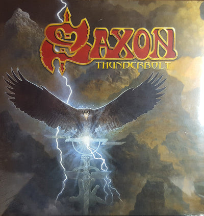 SAXON - Thunderbolt Vinyl LP Record - X747X