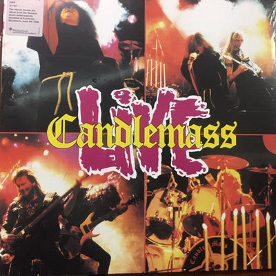 CANDLEMASS - Live 2x Vinyl LP Record - X747X