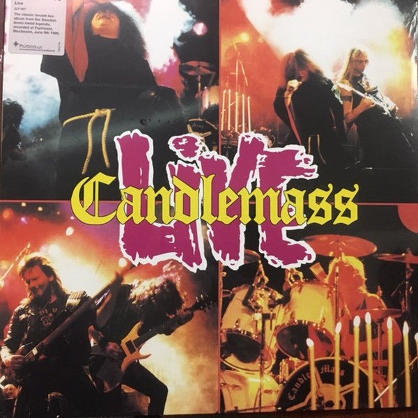 CANDLEMASS - Live 2x Vinyl LP Record - X747X