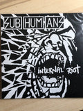 Subhumans - Internal Riot Vinyl LP Record - X747X