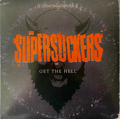 Supersuckers - Get The Yellow Black/Orange Swirl Color Vinyl LP Record