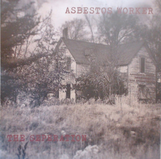 Asbestos Worker – The Seperation Red/Clear with Multi-Color Splatter Color Vinyl LP Record