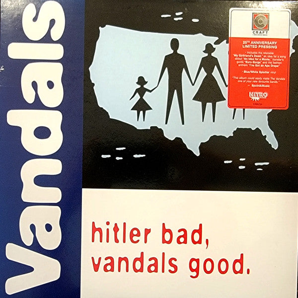 VANDALS, THE - Hitler Bad, Vandals Good Vinyl LP Record