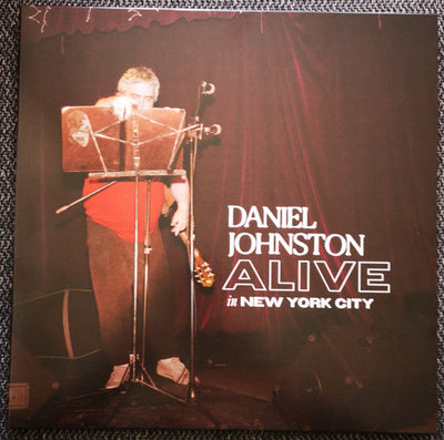 Daniel Johnston – Alive In New York City White Color Vinyl LP Record *Pre-Order, Est. Ship Date 1/28/24*