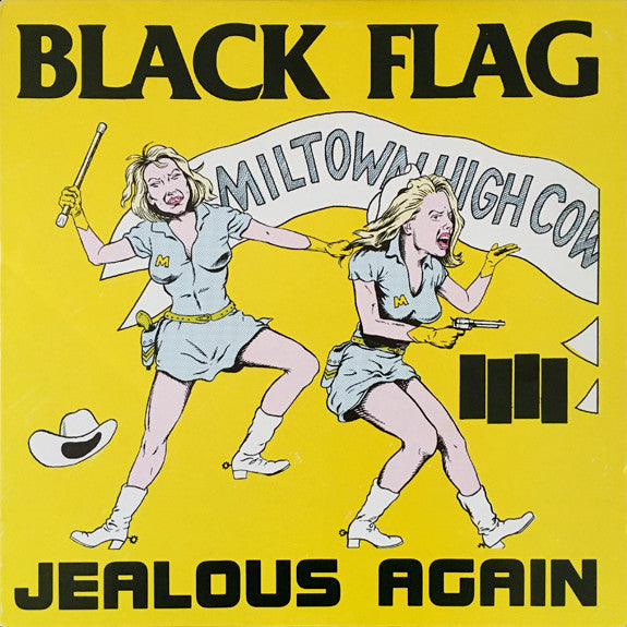 Black Flag - Jealous Again Vinyl LP Record - X747X
