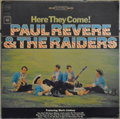 Paul Revere & The Raiders Featuring Mark Lindsay – Here They Come! *USED 1965 RELEASE*