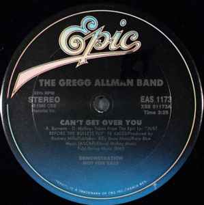 Gregg Allman Band, The – Can't Get Over You Vinyl LP Record *Used 1988 Release* - X747X
