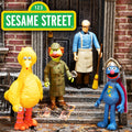 Super7 x SESAME STREET - SUPER GROVER, SHERLOCK HEMLOCK, MR. HOOPER, BIG BIRD ReAction Figures