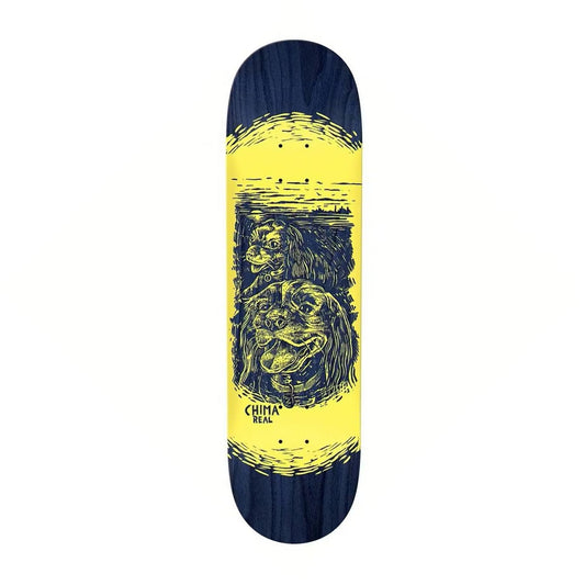 Real Chima Iggy & Ziggy Skateboard Deck - 8.25″