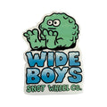 SNOT WHEELS "WIDE BOYS" 3.125" STICKER - X747X