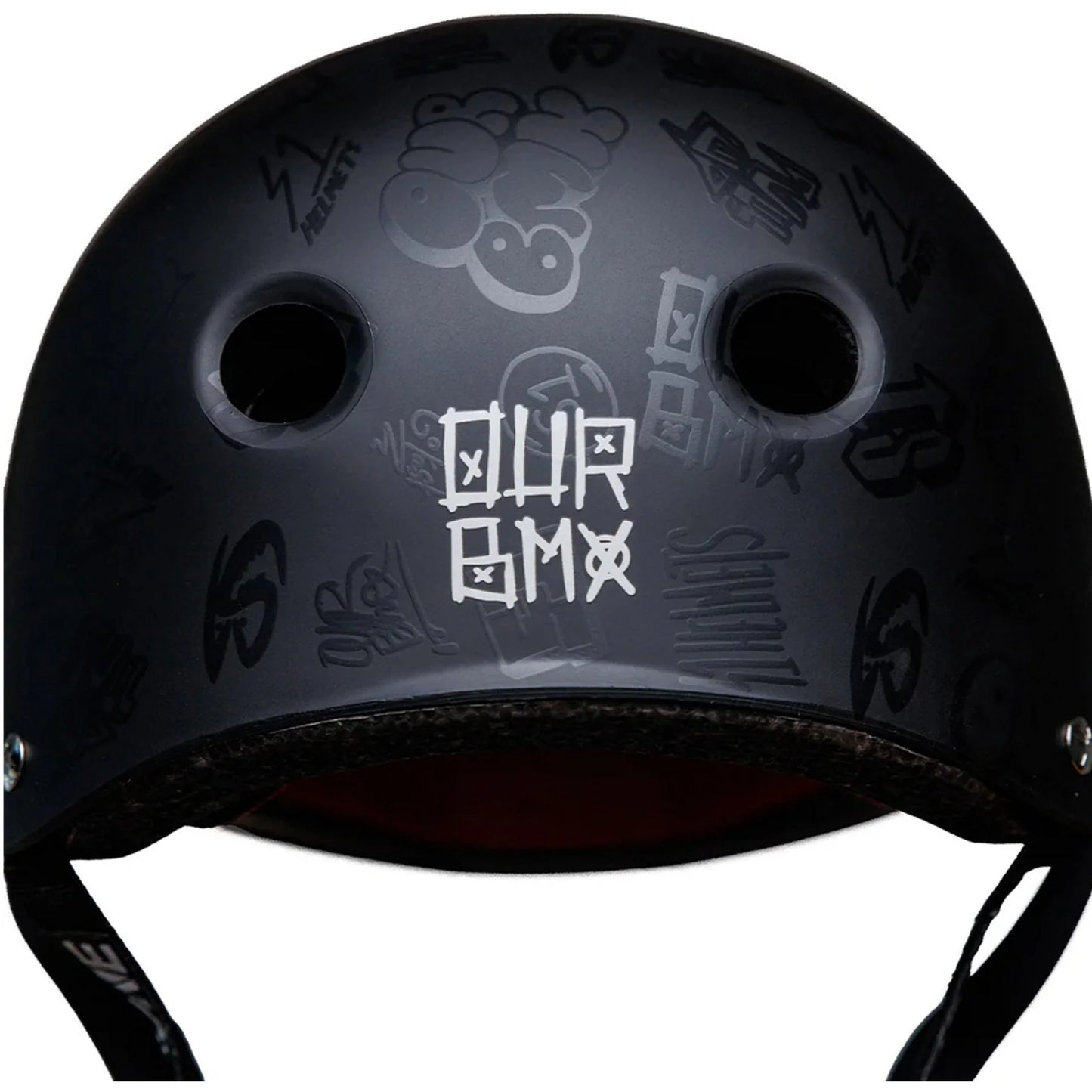 S1 Lifer Helmet - Black Matte/Our BMX
