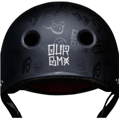 S1 Lifer Helmet - Black Matte/Our BMX