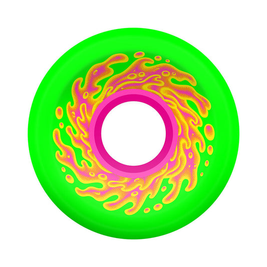 Slime Balls Mini OG Wheels 54.5mm 78a - Slime Green/Pink (Set of 4)