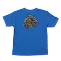 Santa Cruz Robo Dot Short Sleeve Youth T-Shirt - Royal Blue - X747X