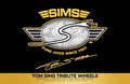 SIMS SNAKE Conical Wheels 66mm/95A (1 of 100) - X747X