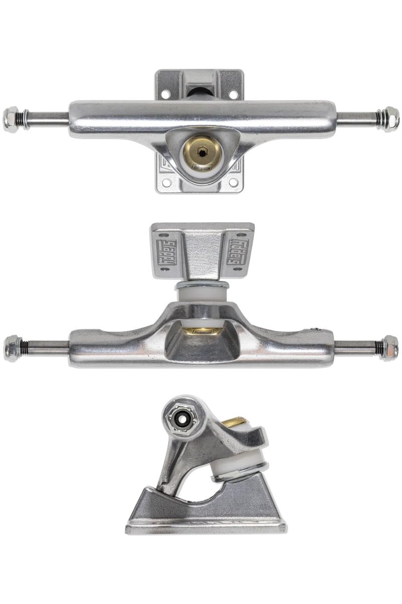 SLAPPY ST1 INVERTED  HOLLOW LIGHTS/ULTRA LOW POLISHED SKATEBOARD TRUCKS - X747X