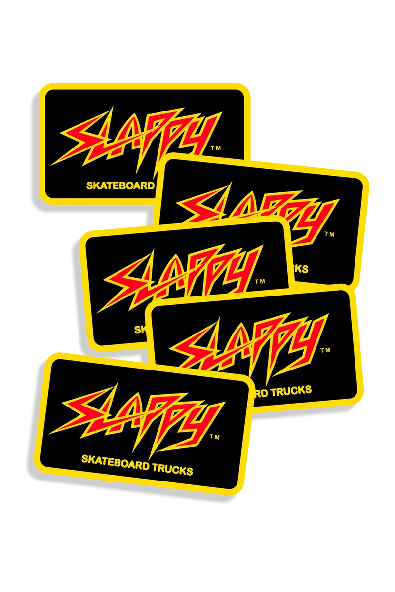 Slappy "Throwback" Logo Sticker - X747X