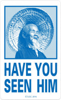 Powell Peralta Have You Seen Him Animal Chin Sticker - X747X