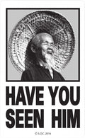 Powell Peralta Have You Seen Him Animal Chin Sticker - X747X