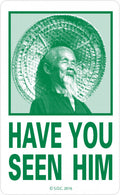 Powell Peralta Have You Seen Him Animal Chin Sticker - X747X