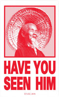 Powell Peralta Have You Seen Him Animal Chin Sticker - X747X