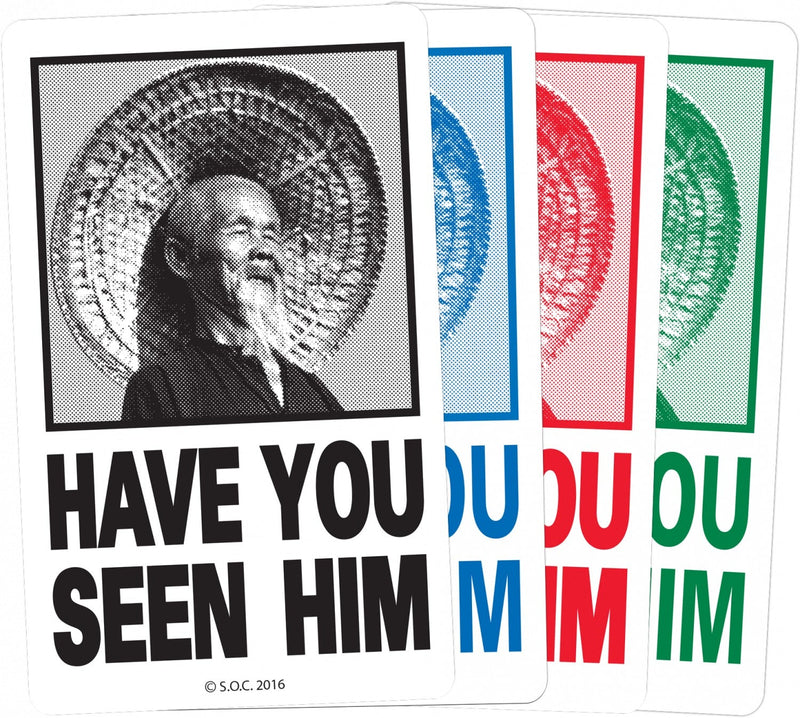 Powell Peralta Have You Seen Him Animal Chin Sticker - X747X