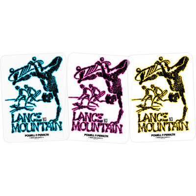 Powell Peralta Lance Mountain Future Primitive Bones Brigade Sticker - X747X