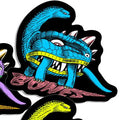 BONES WHEELS "DINO-SORTAS" 3" STICKER - X747X