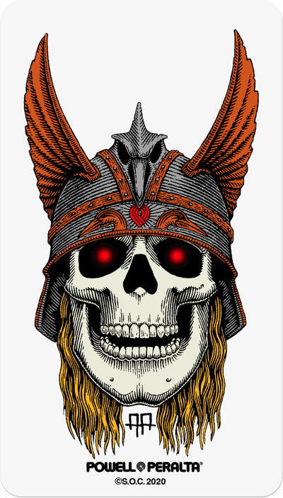 Powell Peralta Andy Anderson Skull 3" Skateboard Sticker - X747X