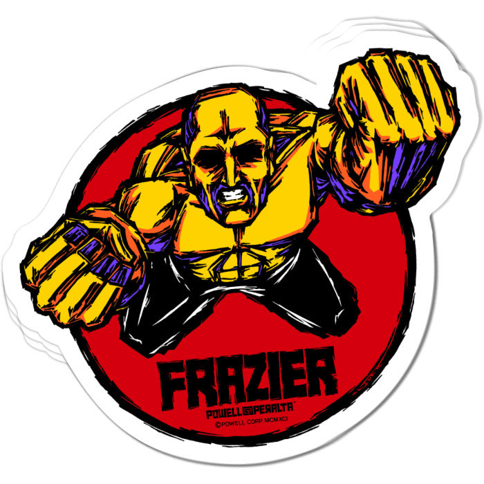 Powell Peralta Mike Frazier Yellow Man Sticker - X747X