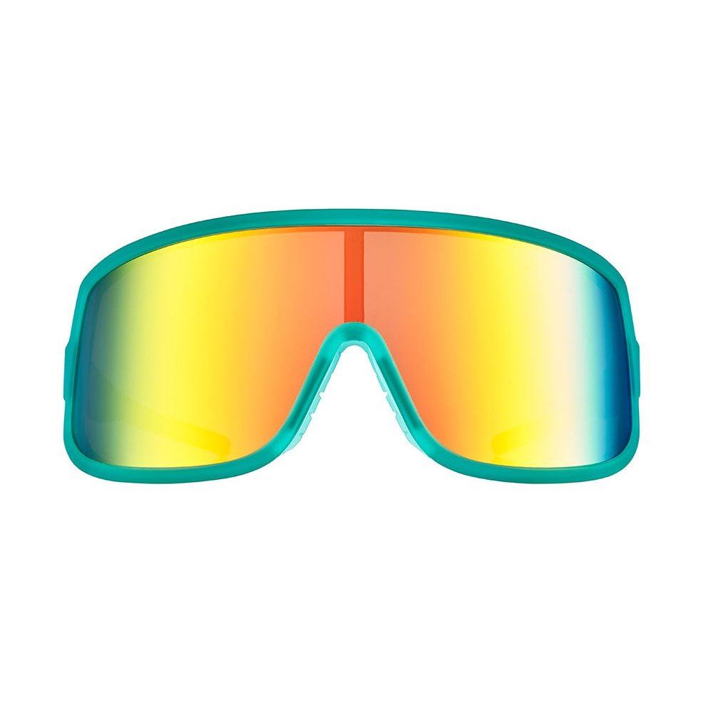 “Save A Bull, Ride A Rodeo Clown” Wrap Gs Polarized Sunglasses - X747X