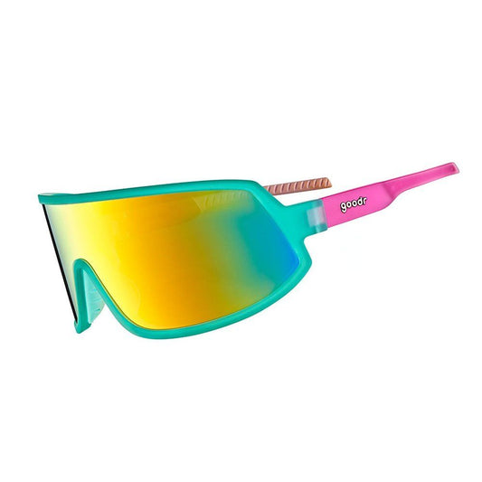 “Save A Bull, Ride A Rodeo Clown” Wrap Gs Polarized Sunglasses - X747X