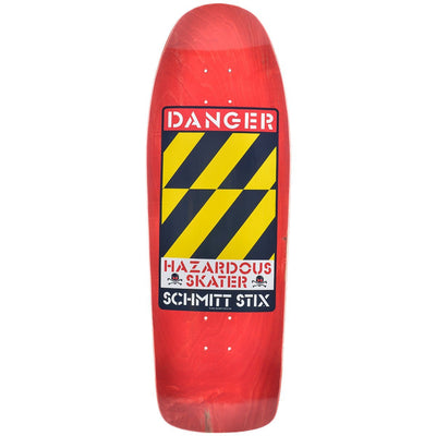 Schmitt Stix Danger Modern Concave 10" Skateboard Deck - X747X