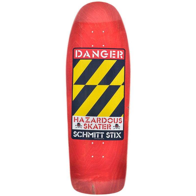 Schmitt Stix Danger Modern Concave 10" Skateboard Deck - X747X