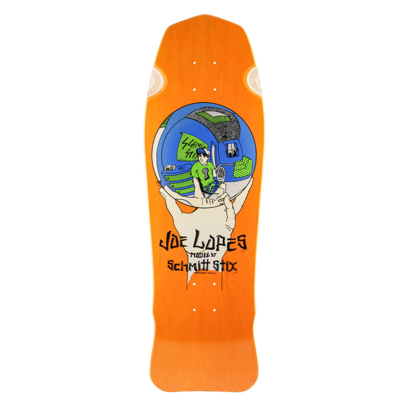 Schmitt Stix Joe Lopes Crystal Ball 9.875" Skateboard Deck - X747X