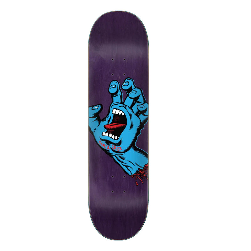 Santa Cruz Screaming Hand Skateboard Deck - 8.375″ - X747X